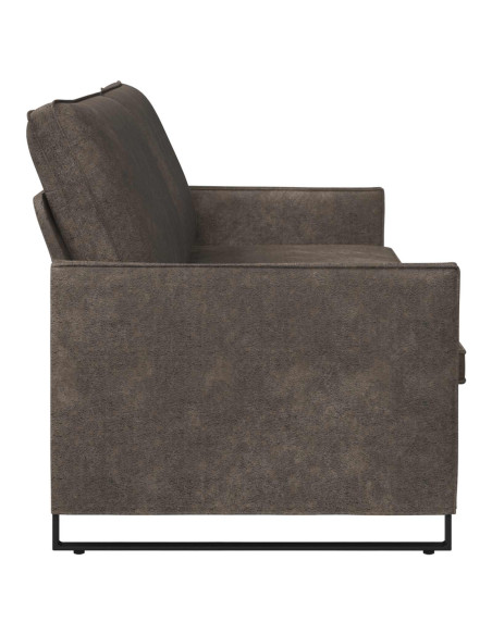 Divano a 3 posti Grigio Scuro 220 x 81 x 82 cm