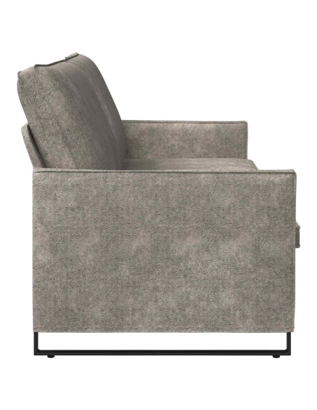 Divano a 3 posti Grigio Chiaro 220 x 81 x 82 cm