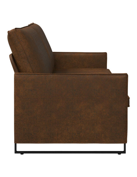 Divano a 3 posti Marrone 220 x 81 x 82 cm
