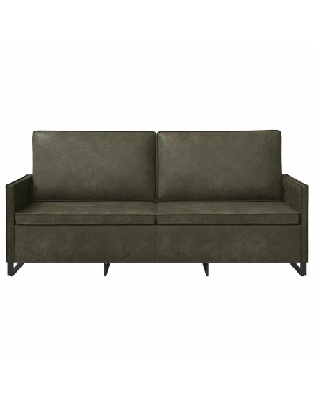 Divano a 3 posti Verde militare 190 x 81 x 82 cm