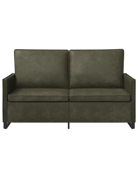 Divano a 2 posti Verde militare 150 x 81 x 82 cm