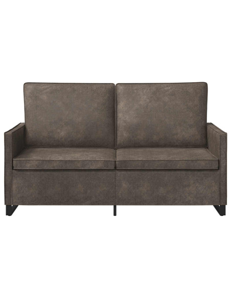 Divano a 2 posti Grigio Scuro 150 x 81 x 82 cm