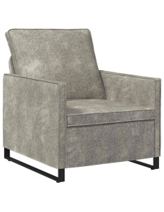 Poltrona Grigio Chiaro 70 x 81 x 82 cm 2