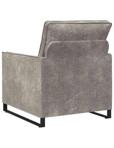 Poltrona Grigio Chiaro 70 x 81 x 82 cm
