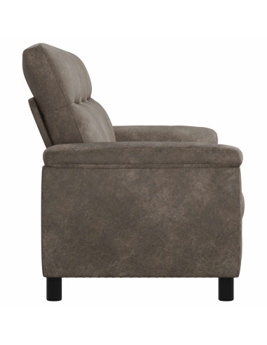 Divano Grigio Scuro 214 x 90 x 95 cm