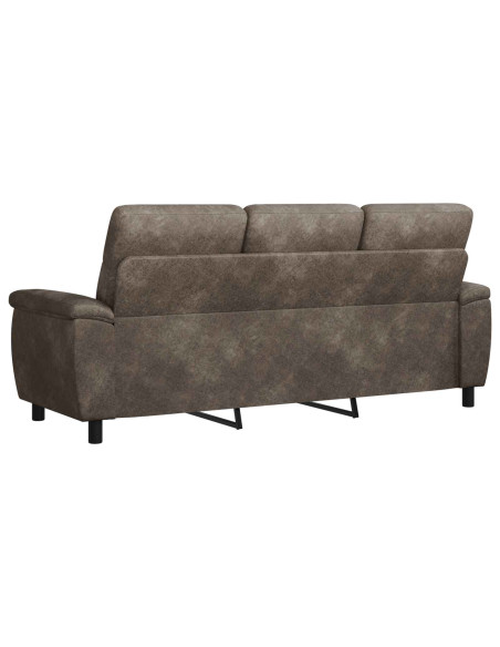 Divano Grigio Scuro 214 x 90 x 95 cm