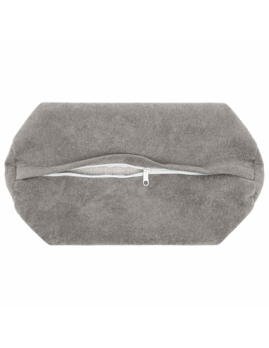Cuscino HEERLEN 2 pz Grigio Chiaro Fleece in microfibra