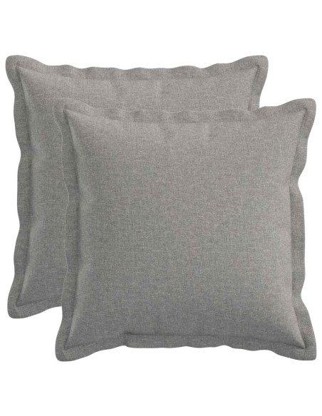 Federa 2 pcs HOUTEN Grigio Nuvola 50 x 50 cm Lino