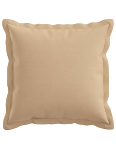 Federa 6 pcs HOUTEN Crema 50 x 50 cm Lino 2