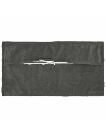 Federa 12 pcs HOUTEN Antracite 40 x 80 cm Fleece in microfibra