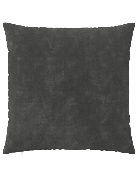 Federa 6 pcs HEERLEN Antracite 70 x 70 cm Fleece in microfibra