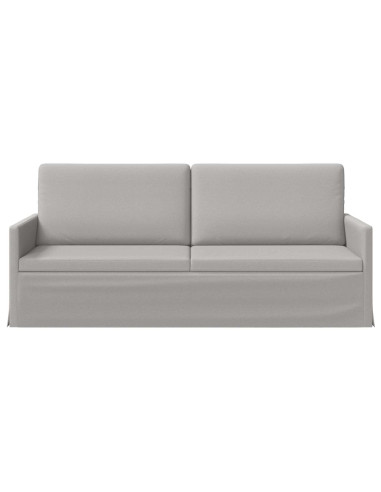 Divano a 3 posti Grigio Nuvola 190 x 81 x 82 cm Tessuto