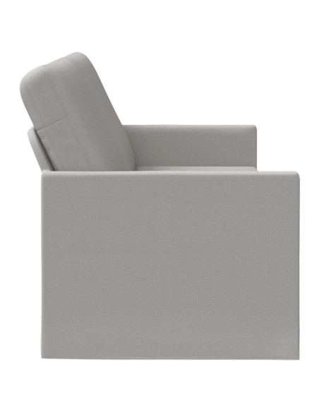 Divano a 3 posti Grigio Nuvola 190 x 81 x 82 cm Tessuto
