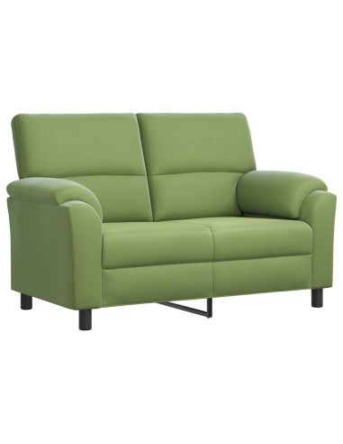 Set di divani 2 pcs Verde chiaro Velluto