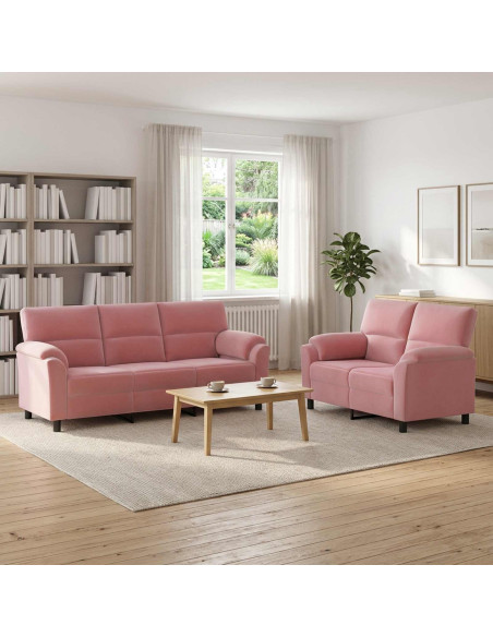 Set di divani 2 pcs Rosa Velluto