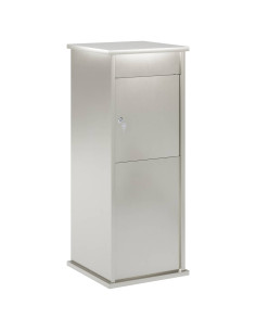 cassetta postalepastkastei Argento 40 x 40 x 100 cm 2