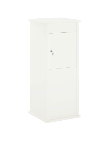 cassetta postalepastkastei Bianco 40 x 40 x 100 cm Acciaio