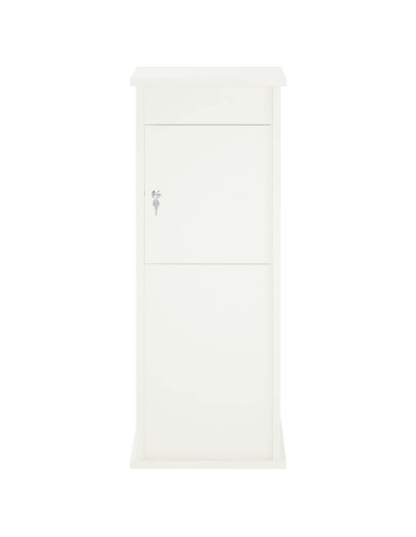 cassetta postalepastkastei Bianco 40 x 40 x 100 cm Acciaio