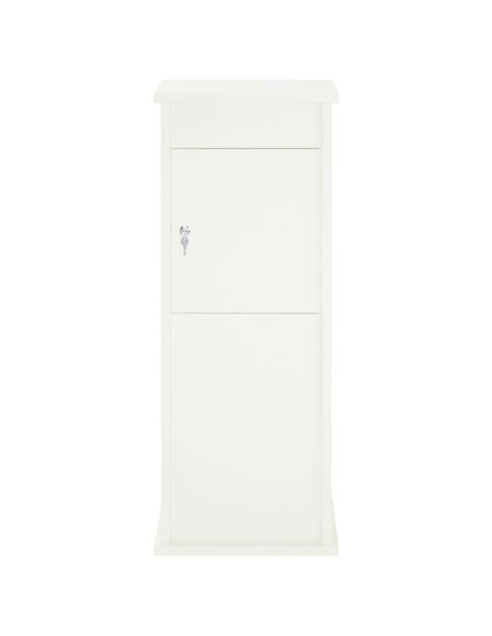 cassetta postalepastkastei Bianco 40 x 40 x 100 cm Acciaio