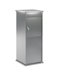 cassetta postalepastkastei Argento 40 x 40 x 100 cm 2