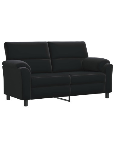 Set di divani 3 pcs Nero Velluto
