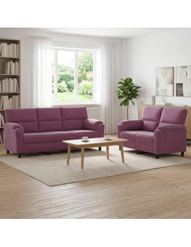 Set di divani 2 pcs Viola Velluto