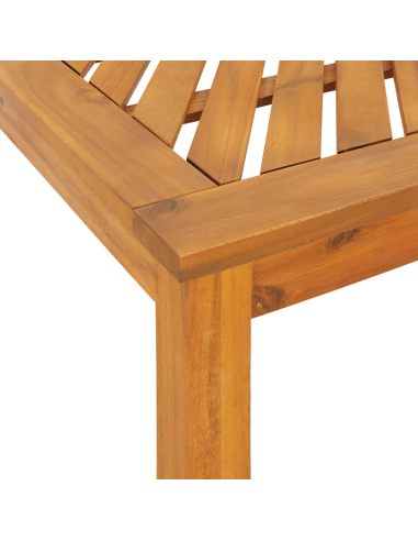 Set da Pranzo per Giardino 3 pz Marrone