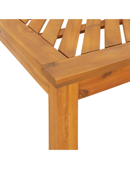 Set da Pranzo per Giardino 3 pz Marrone