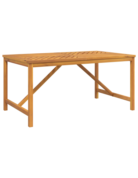 Set da Pranzo per Giardino 3 pz Marrone