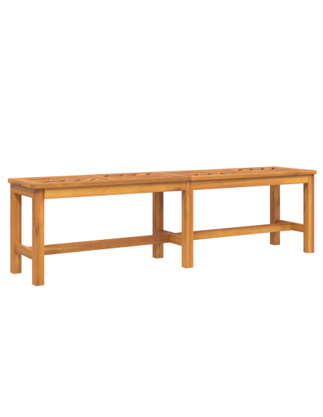 Set da Pranzo per Giardino 7 pz Marrone