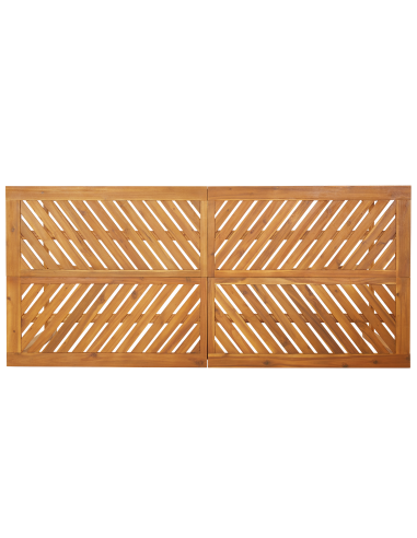Set da Pranzo per Giardino 5 pz Marrone