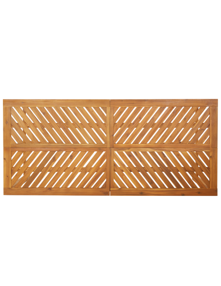 Set da Pranzo per Giardino 5 pz Marrone