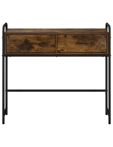 Tavolo consolle Rovere Fumo 90 x 33 x 80,5 cm