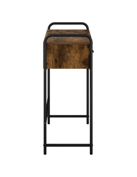 Tavolo consolle Rovere Fumo 90 x 33 x 80,5 cm