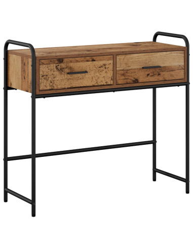 Tavolo consolle Legno antico 90 x 33 x 80,5 cm