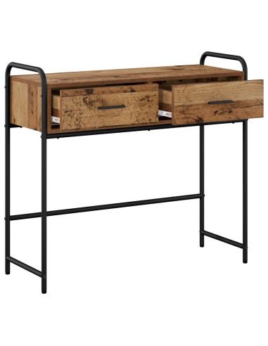 Tavolo consolle Legno antico 90 x 33 x 80,5 cm