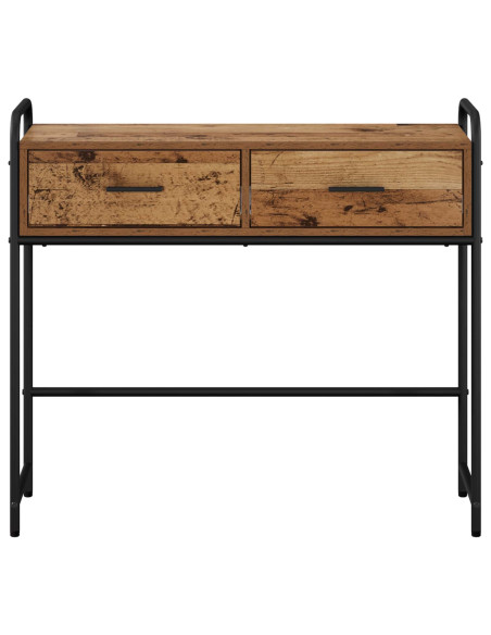 Tavolo consolle Legno antico 90 x 33 x 80,5 cm