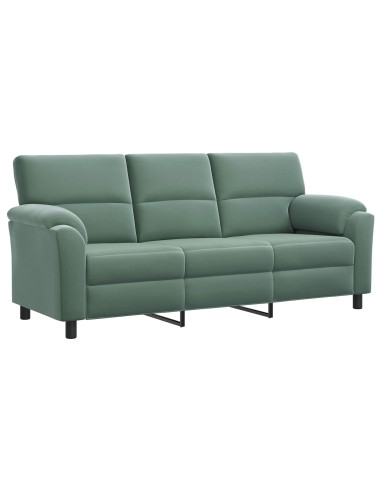 Set di divani 3 pcs Verde Mare Velluto