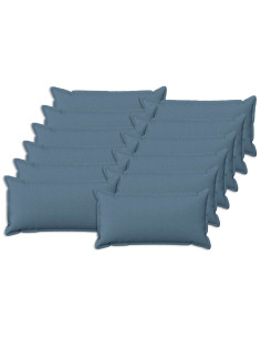 Federa 12 pcs HOUTEN Blu jeans 40 x 80 cm Lino