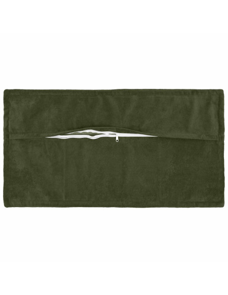 Federa 2 pcs HOUTEN Verde 40 x 70 cm Fleece in microfibra