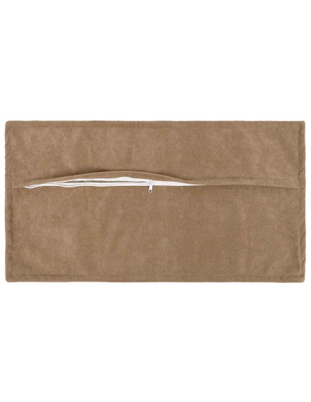 Federa 6 pcs HOUTEN Tortora 40 x 80 cm Fleece in microfibra