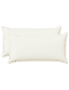 Federa 2 pcs HOUTEN Bianco 40 x 70 cm Lino