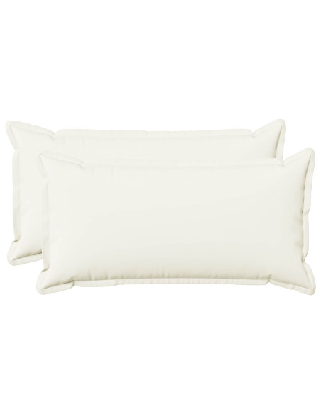 Federa 2 pcs HOUTEN Bianco 40 x 70 cm Lino