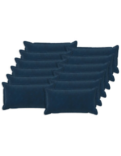 Federa 12 pz HOUTEN Blu 40 x 80 cm Fleece in microfibra