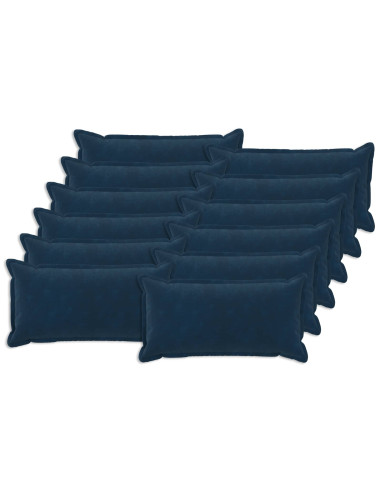 Federa 12 pz HOUTEN Blu 40 x 80 cm Fleece in microfibra
