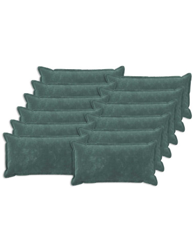 Federa 12 pcs HOUTEN Blu mare 40 x 80 cm Fleece in microfibra