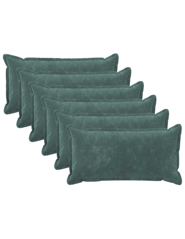 Federa 6 pcs HOUTEN Blu mare 40 x 80 cm Fleece in microfibra