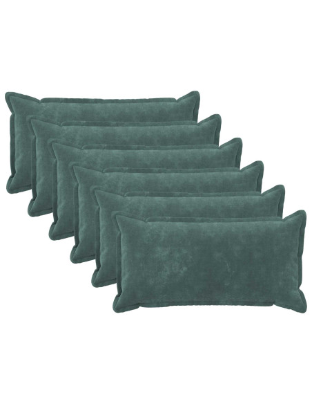 Federa 6 pcs HOUTEN Blu mare 40 x 80 cm Fleece in microfibra