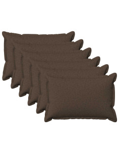 Federa 6 pcs HOUTEN Tortora 40 x 60 cm Lino 2