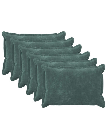 Federa 6 pcs HOUTEN Blu mare 50 x 75 cm Fleece in microfibra